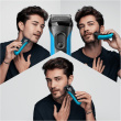 Braun 3010BT (schwarz/blau)