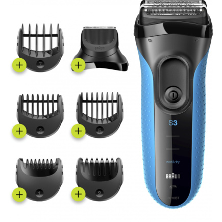 Braun 3010BT (schwarz/blau)