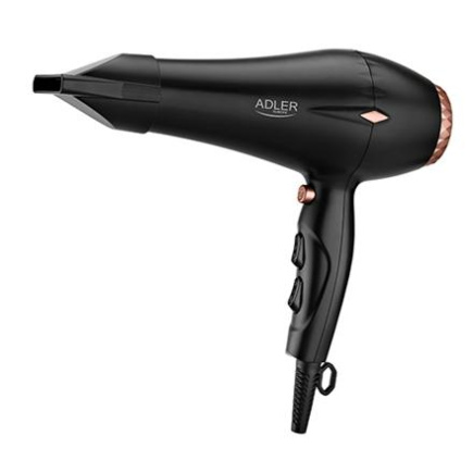 Adler | Hair Dryer | AD 2244 | 2000 W | Number of temperature settings 3 | Ionic function | Diffuser nozzle | Must
