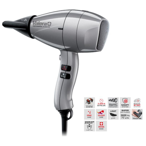 Valera Swiss Nano 9600, 2100 W, hall - Föön / SN9600RC