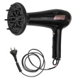 Adler Hair dryer with retractable power cord | AD 2283 | 2400 W | Number of temperature settings 3 | Diffuser nozzle | Must/Golden Rose