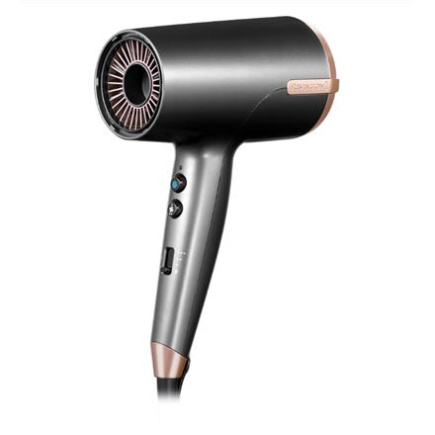 Remington | Hair dryer | D6077 | 2000 W | Number of temperature settings 3 | Ionic function | Diffuser nozzle | Grey Remington | Hair dryer | D6077 | 2000 W | Number of temperature settings 3 | Ionic function | Diffuser nozzle | Grey