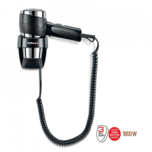 Seinale kinnitatav föön Valera Action Super Plus 1800 / 542.14/038ABLACK