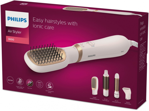 Philips 3000 series BHA310/00 hair styling tool Hair styling kit Warm Gold, White 800 W 1.8 m