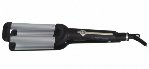 Esperanza EBL013 hair styling tool Curling iron Black,Silver 1.8 m 55 W