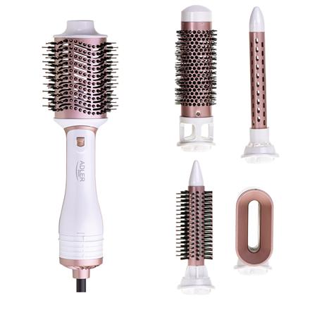 Adler | Hair Styler 5 in 1 | AD 2027 | 1200 W | Pearl White/Rose Gold