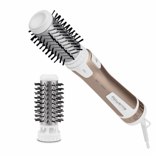 Rowenta Brush Activ Compact, 1000 W, valge/vaskne - Pöörlev Föön-Koolutaja / CF9520