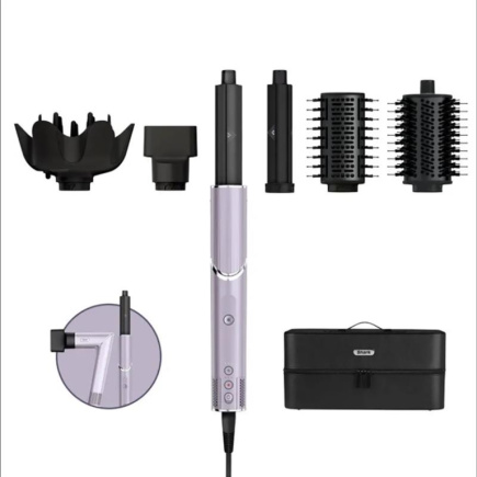 Shark FlexStyle 5-ühes, 1400 W, lilla - Juuste kujundamise seade / HD440PLEU
