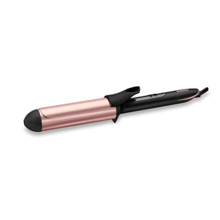 Curling iron | C453E | BABYLISS | Ceramic heating system | Barrel diameter 38 mm | Temperature (min) 160 °C | Temperature (max) 210 °C | Number of heating levels 6 | Display | W | Black/Rose