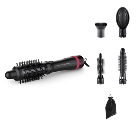 Rowenta Express Style CF634L Hot air brush Warm Must, Red 800 W 1.8 m