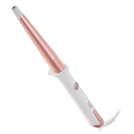 Adler Conical curling iron | AD 2119 | Barrel diameter 12-25 mm | Temperature (min) 120 °C | Temperature (max) 200 °C | Number of heating levels 5 | 45 W | Белый/Pink