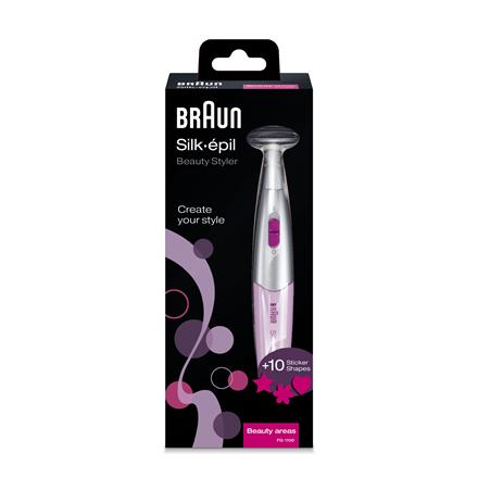 Braun | Shaver | SilkFinish FG1100 | Number of power levels 1 | AAA | Pink 176832