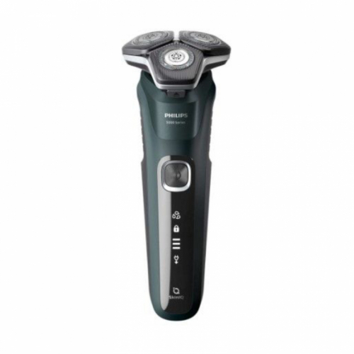 Philips Series 5000 wet and dry electric shaver S5884/50, SkinIQ, SteelPrecision blades, 360-D flexible heads, PowerAdapt Sensor