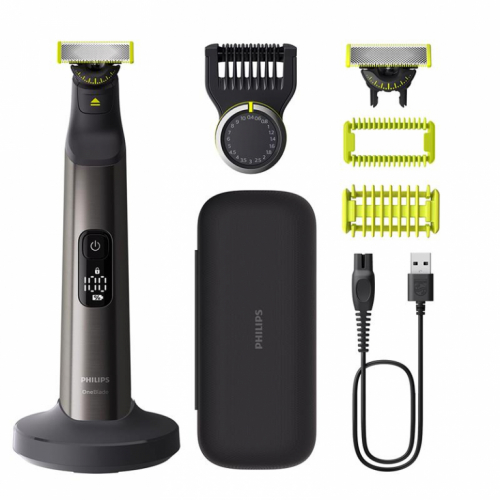 Philips OneBlade Pro 360 Nägu + keha, tumehall - Hübriidraseerija / QP6652/61