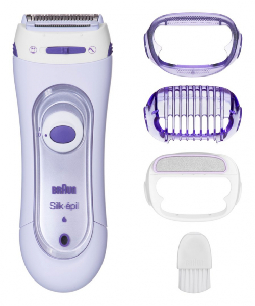 BRAUN Silk-épil LS 5560 Lady Shaver Epilator Lilac