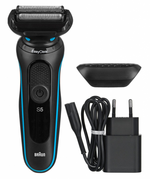 Braun Series 5 51-M1000s Foil shaver Black, Blue