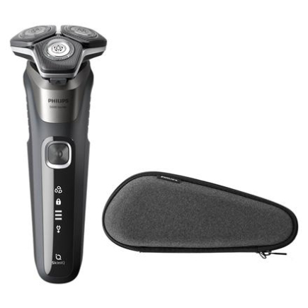 Philips | Shaver | S5887/30 | Operating time (max) 60 min | Wet & Dry | Lithium Ion | Charcoal Gray