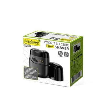 MAESTRO MR-671 USB travel electric shaver