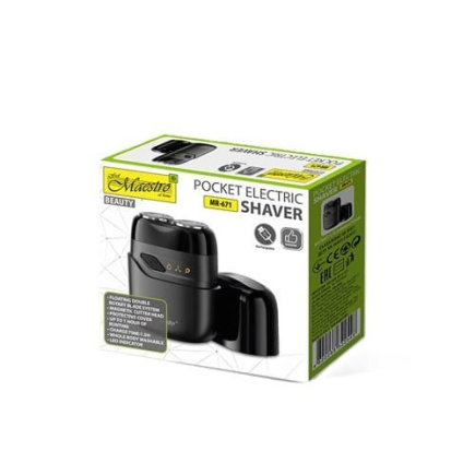 MAESTRO MR-671 USB travel electric shaver