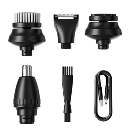 MAESTRO MR-675 5-in-1 USB shaving kit
