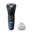 Philips 1000 series S1134/00 men's shaver Rotation shaver Blue