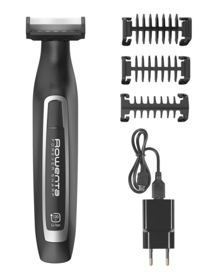 Rowenta TN6000 Battery 4 5 mm Wet & Dry Black, Silver