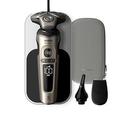 Philips Shaver S9000 Prestige SP9883/36 Wet & Dry Electric shaver with SkinIQ