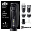 Braun BeardTrimmer 7 80708231 beard trimmer Battery 40 2 cm Черный