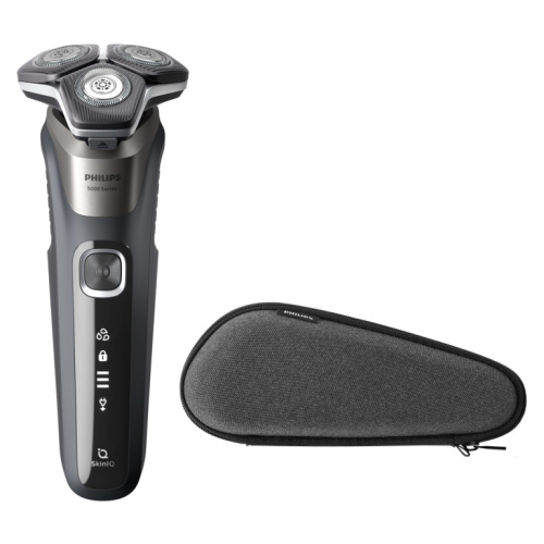 Philips SHAVER Series 5000 S5887/30 men's shaver Rotation shaver Trimmer Черный, Grey