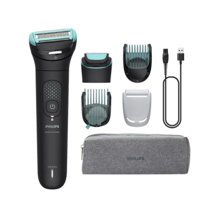 Philips 7000 series Body Groomer BG7470/15 2D flex head and dual trim-shave system Philips 7000 series Body Groomer BG7470/15 2D flex head and dual trim-shave system
