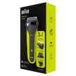 Braun | Shaver | Series 3 Shave&Style 300BT | Operating time (max) 30 min | NiMH | Black/Green