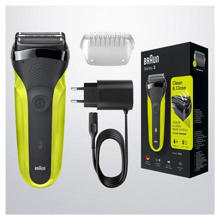 Braun | Shaver | 300s | Operating time (max) 30 min | Must/Green