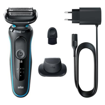Braun | Shaver | 51-M1200s | Operating time (max) 50 min | Wet & Dry | Черный/Mint