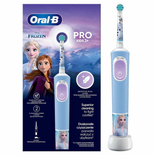 Braun Oral-B Vitality PRO Kids, Frozen - Elektriline hambahari / D103FROZEN