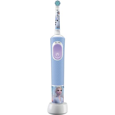 Oral-B | Electric Toothbrush | Vitality PRO Kids Frozen | Rechargeable | For children | Number of brush heads included 1 | Number of teeth brushing modes 2 | Blue