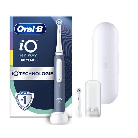 Oral-B | Electric Toothbrush Teens | iO10 My Way | Rechargeable | For adults | Number of brush heads included 2 | Number of teeth brushing modes 4 | Ocean Blue