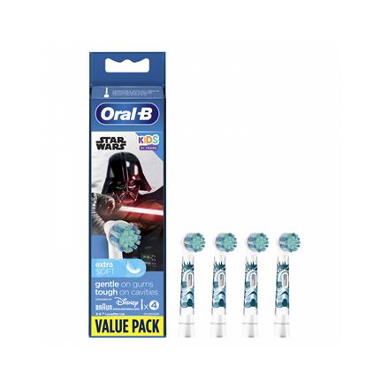 Oral-B | Toothbrush replacement | EB10 4 Star wars | Heads | For kids | Number of brush heads included 4