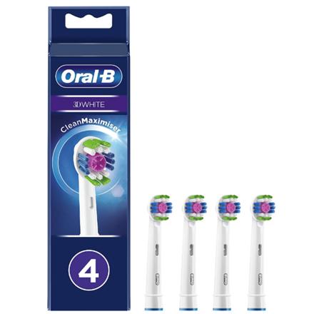 Oral-B | Replaceable toothbrush heads, 4 pcs | Refill CleanMaximiser 3D