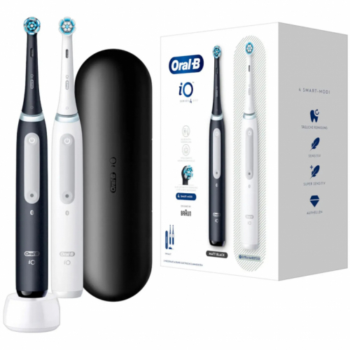 Oral-B iO Series 4 Duo *Matt Black/Quite White*