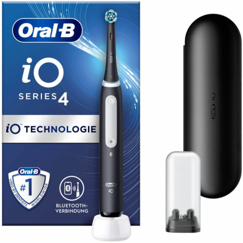 Oral-B iO Series 4 *Matt Black* mit Reiseetui