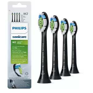 PHILIPS W2 OPTIMAL WHITE -HARJASPÄÄT (4KPL) MUSTA