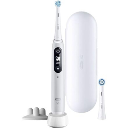 Oral-B Electric Toothbrush | iO6 | Rechargeable | For adults | Number of brush heads included 1 | Number of teeth brushing modes 5 | White iO6s White