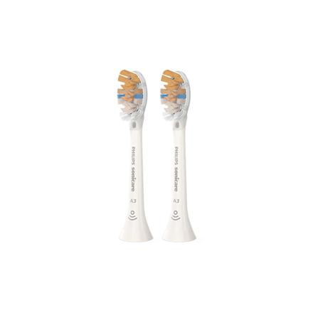 Philips | Standard Sonic Toothbrush heads | HX9092/10 A3 Premium All-in-One | Heads | For adults | Number of brush heads included 2 | Number of teeth brushing modes Does not apply | White