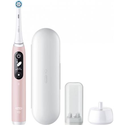 Oral-B Electric Toothbrush | iO Series 6 | Rechargeable | For adults | Number of brush heads included 1 | Number of teeth brushing modes 5 | Pink