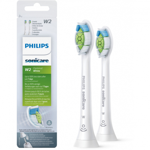 Zahnbürste Zubehör Sonicare Optimal White - weiß - 2er