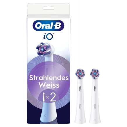 Oral-B iO Aufsteckbürsten Radiant White 2er