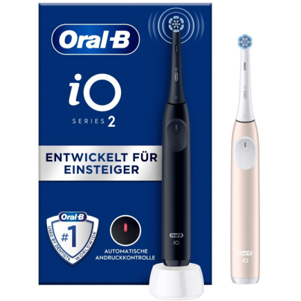 Oral-B iO Series 2 Night Black/ Calm Pink mit 2.Handstck