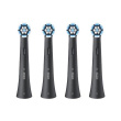 Oral-B Replaceable toothbrush heads | iO GentleCare | Heads | For adults | Number of brush heads included 4 | Black