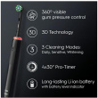 Oral-B | Electric Toothbrush | Pro 3 Sensitive Clean & Care | Rechargeable | For adults | Number of brush heads included 2 | Number of teeth brushing modes 3 | Black