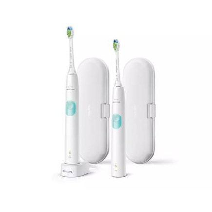 Philips | Electric toothbrush | HX6807/35 Sonicare ProtectiveClean 4300 | Rechargeable | For adults | Number of brush heads included 2 | Number of teeth brushing modes 2 | White/Mint